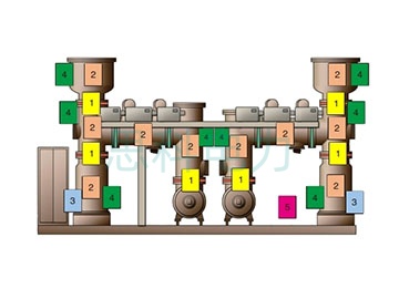  GIS在线监测布点图